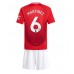 Tanie Strój piłkarski Manchester United Lisandro Martinez #6 Koszulka Podstawowej dla dziecięce 2024-25 Krótkie Rękawy (+ szorty)